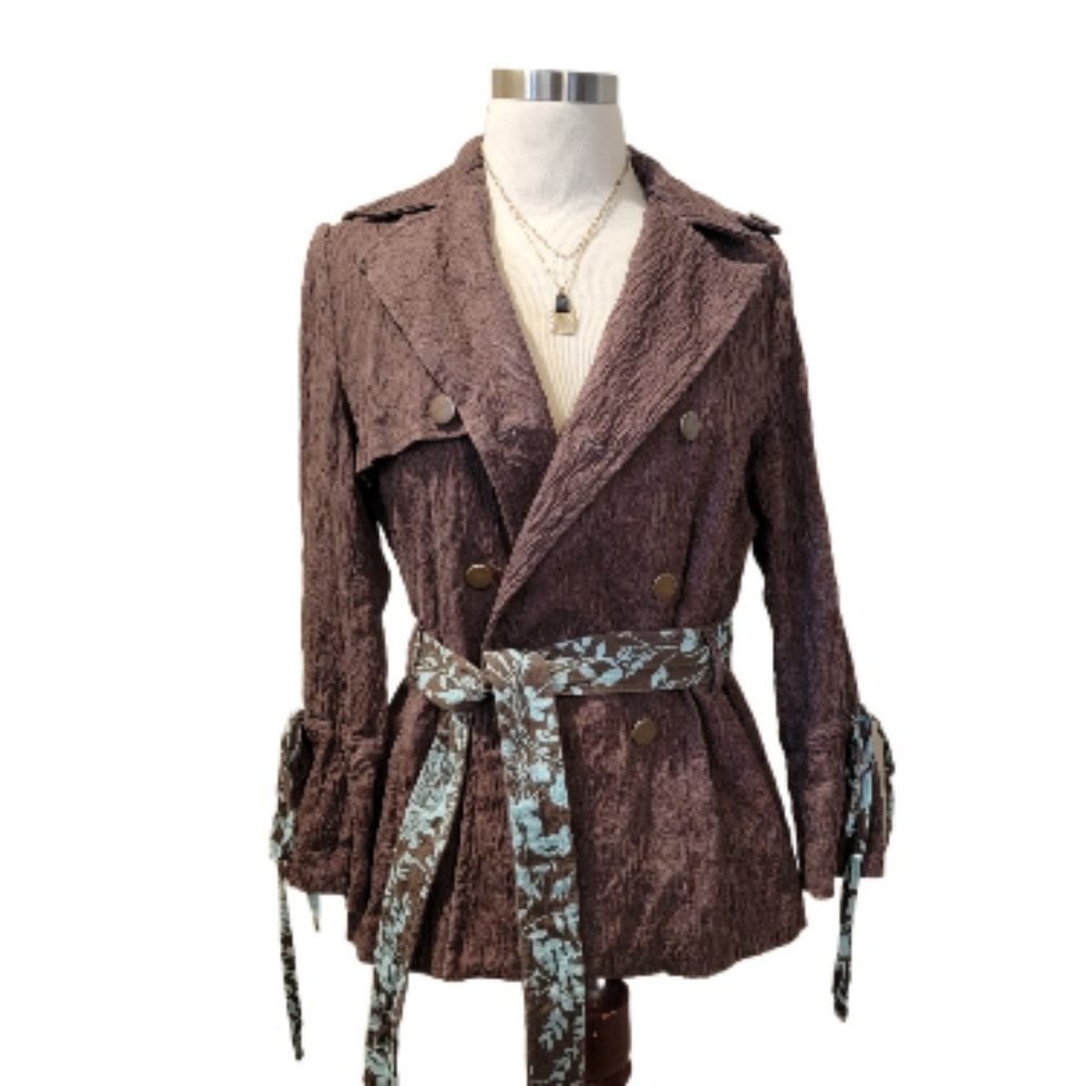 Dorothee bis Brown Trench Jacket